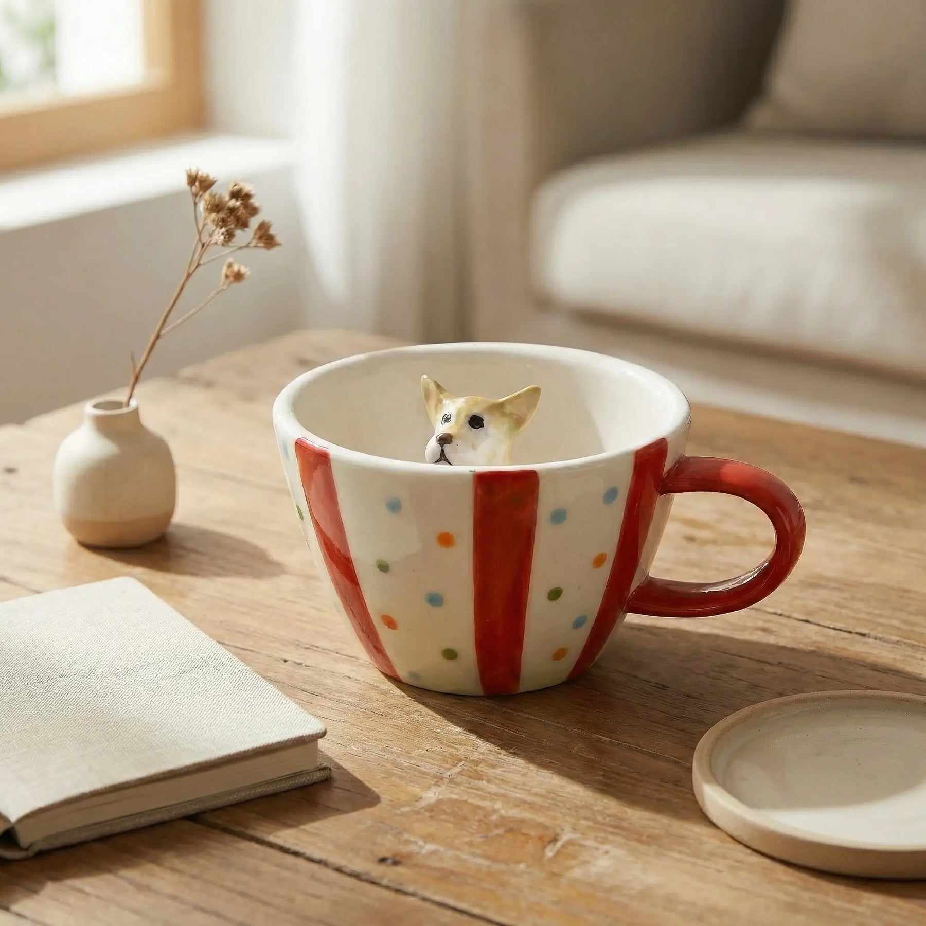 A mug that becomes more personal as you use it