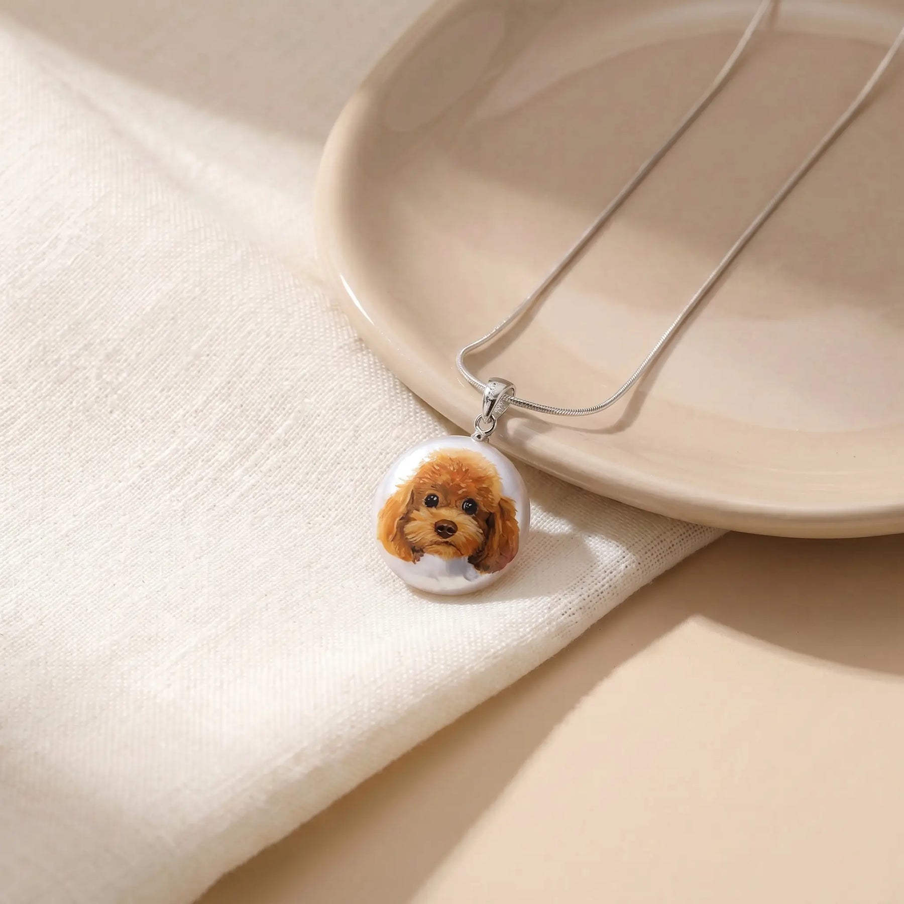 A more delicate alternative to engraved jewelry