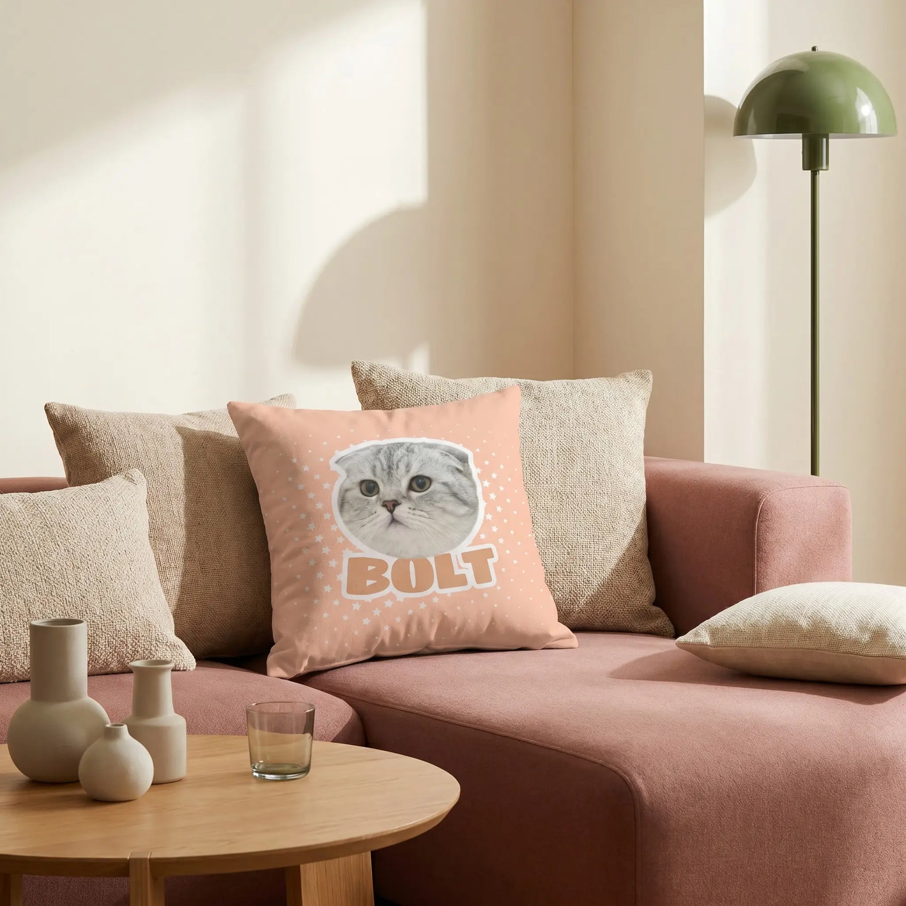 A personalized accent that feels comfortable in the room