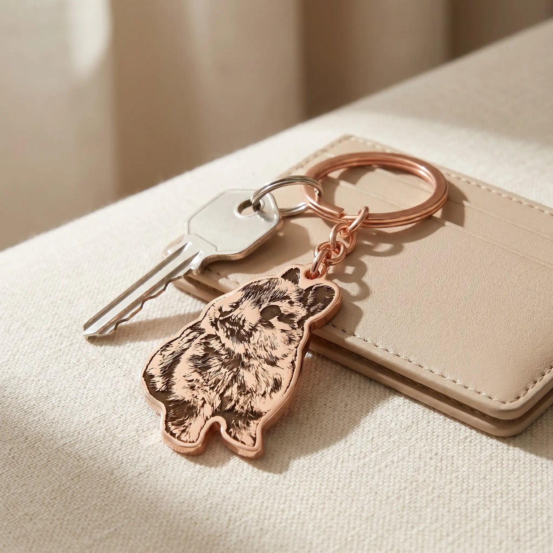 A more expressive take on a pet keychain