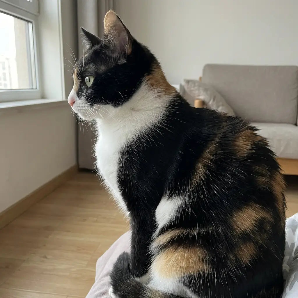 Example of a side view pet photo